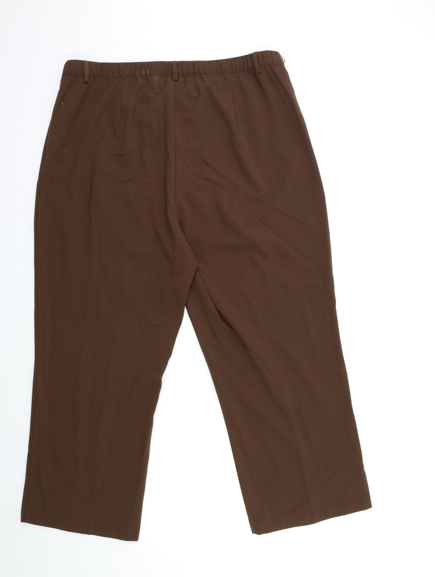Damart Womens Brown   Trousers  Size 20 L28 in