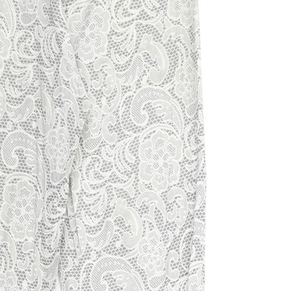 Topshop Womens Green Floral  Trousers  Size 8 L30 in