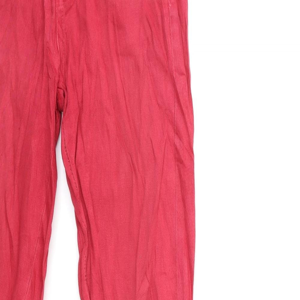 Stradivarius Womens Red  Denim Skinny Jeans Size 8 L30 in