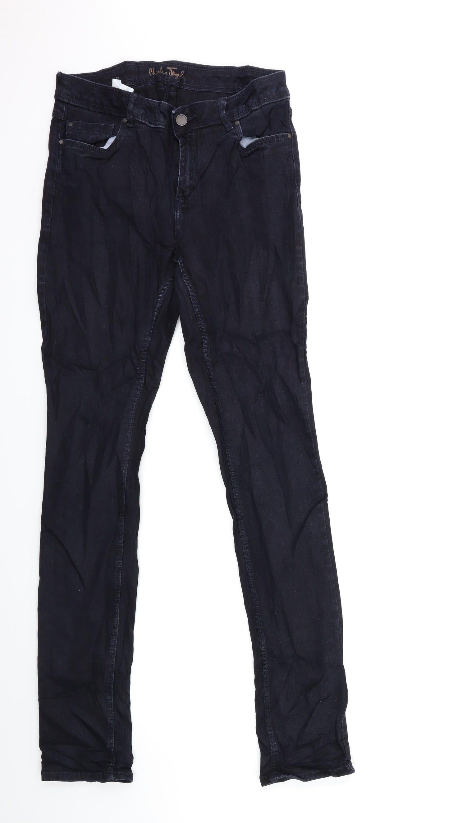 Preworn Mens Blue  Denim Skinny Jeans Size 28 in L32 in