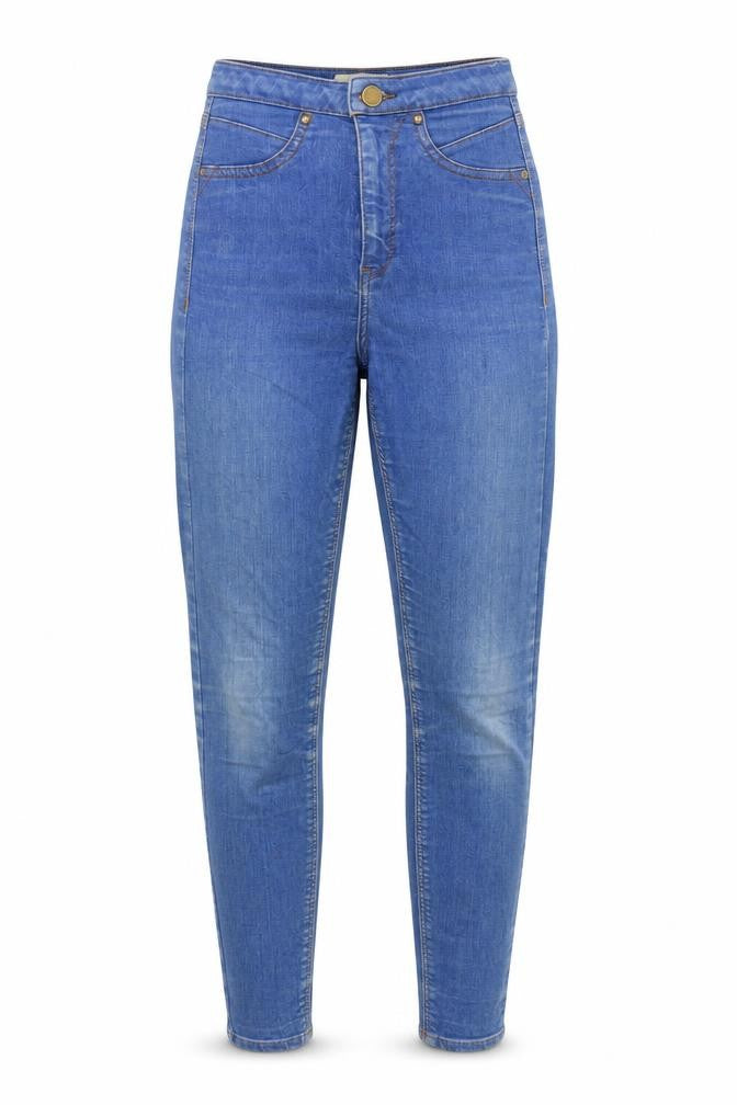 River Island Womens Blue  Denim Skinny Jeans Size 6 L28 in