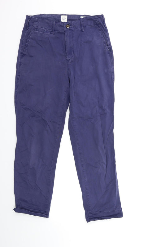 Gap Womens Blue   Chino Trousers Size 30 in L26 in