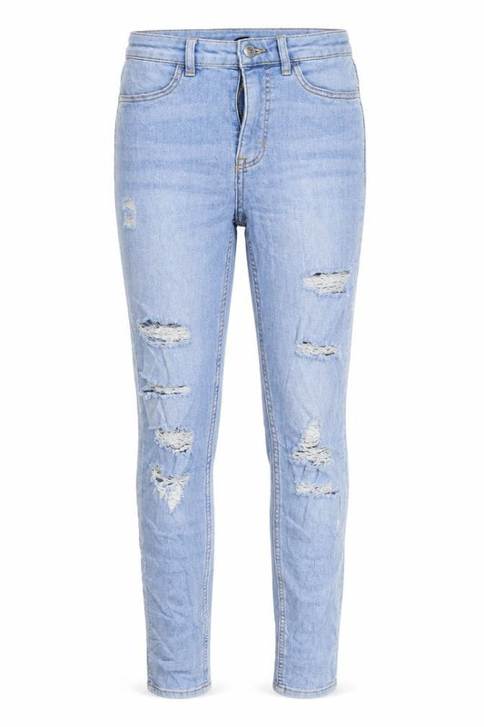 Divided Womens Blue  Denim Skinny Jeans Size 8 L27 in