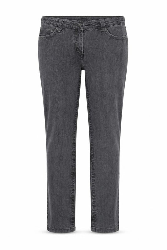 Dorothy Perkins Womens Grey  Denim Skinny Jeans Size 12 L29 in