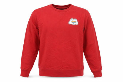 Disney Womens Red   Pullover Sweatshirt Size M