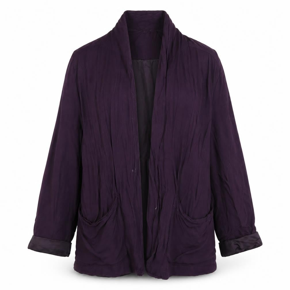 Internacionale Womens Purple   Jacket Blazer Size 12