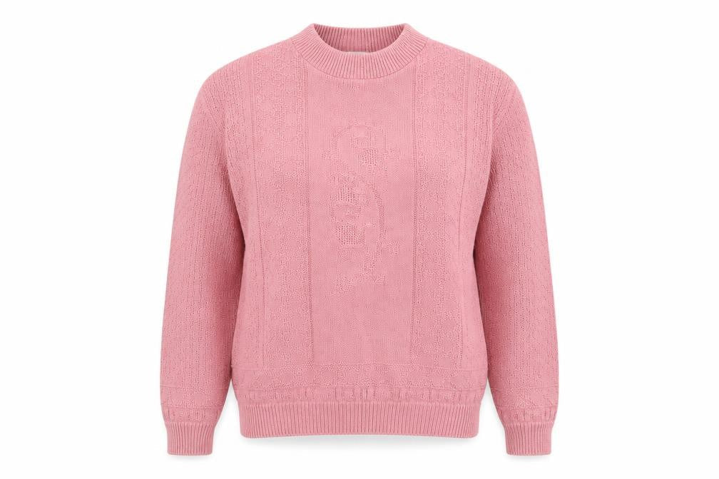 Glenbarr Womens Pink  Knit Pullover Jumper Size M