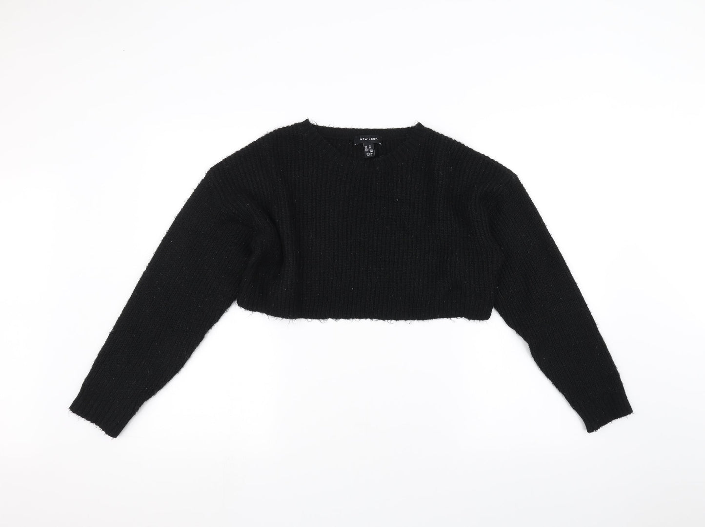 New Look Womens Black   Pullover Jumper Size M