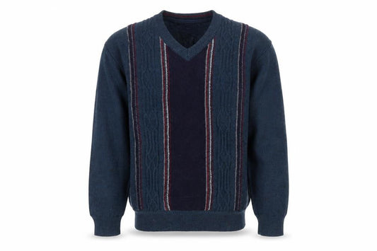 Roberto Carlo Mens Blue   Pullover Jumper Size S