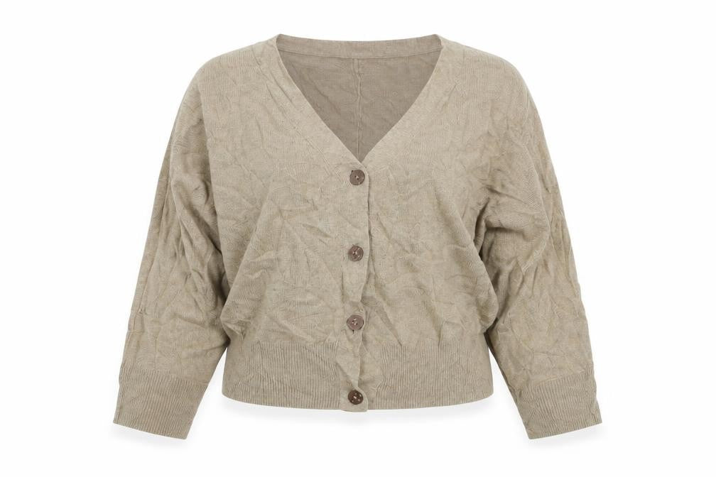 Marks & Spencer Womens Brown   Cardigan Jumper Size S