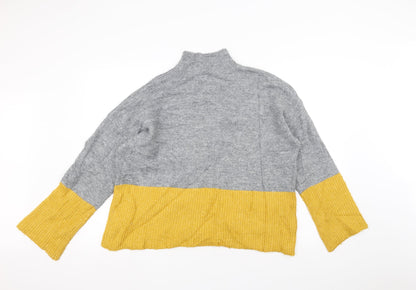 Preloved FOREVER 21 Womens Grey   Pullover Jumper Size M - Back