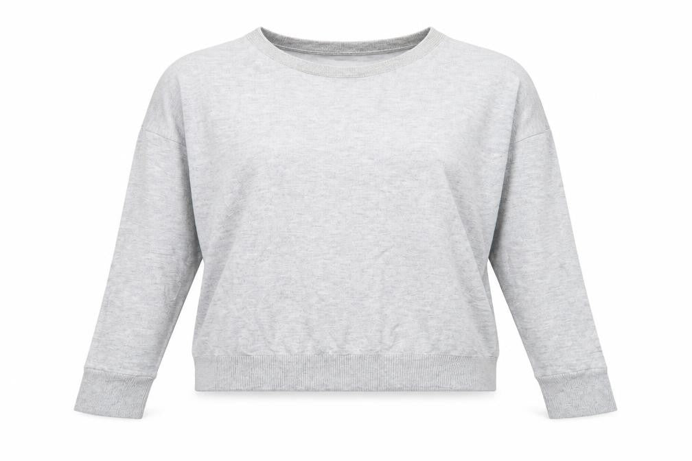 Topshop Womens Grey   Basic T-Shirt Size 6