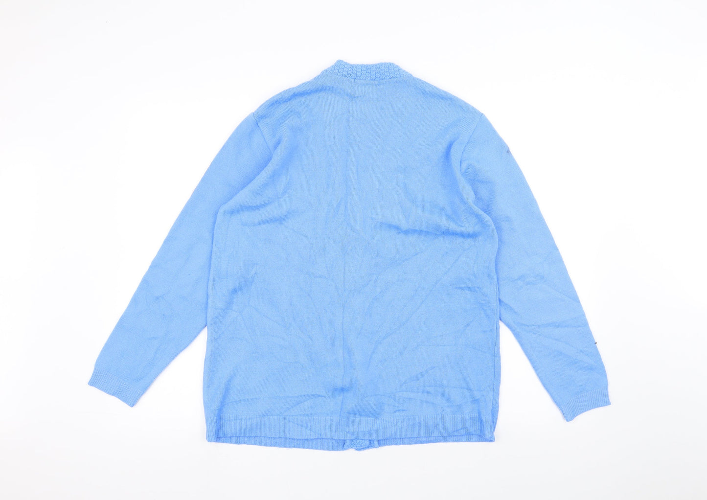 Preworn Womens Blue   Jacket Coatigan Size M