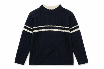 Trader Boys Blue   Pullover Jumper Size 9-10 Years