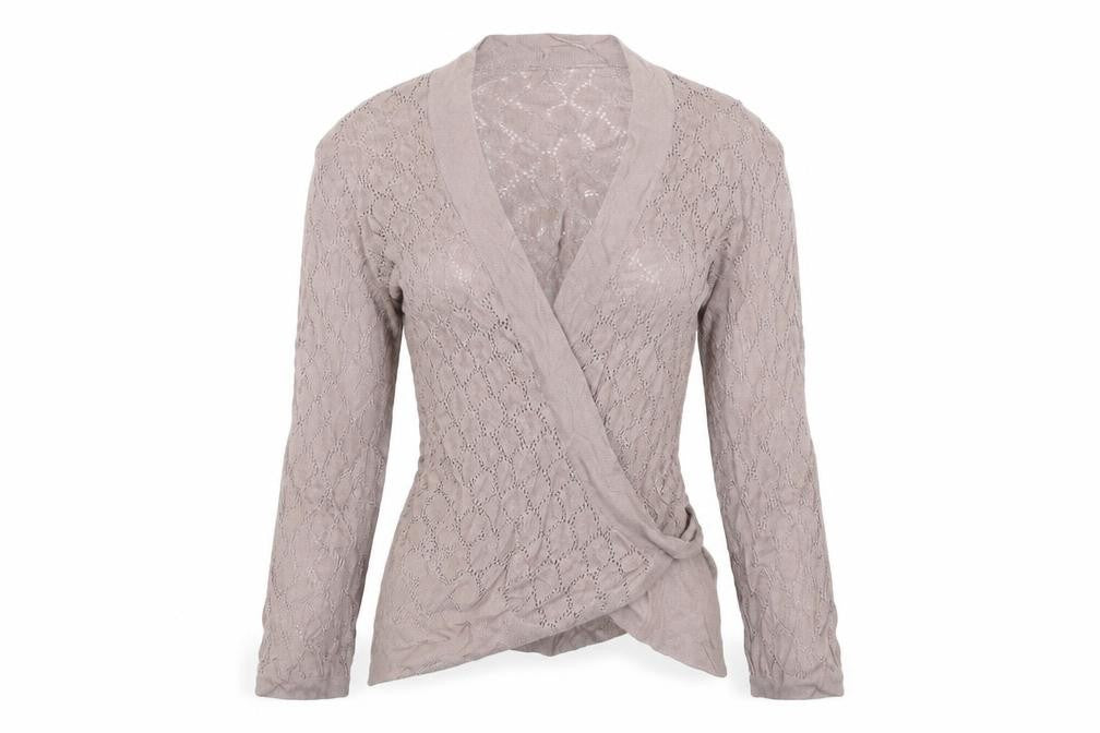 H&M Womens Brown   Cardigan Jumper Size 6