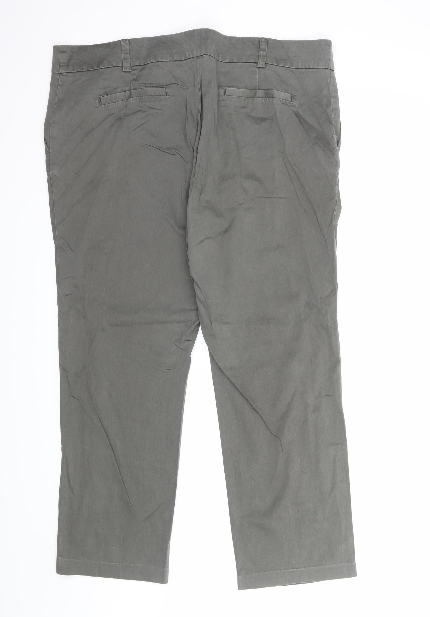 TU Mens Green   Capri Jeans Size 18 L27 in