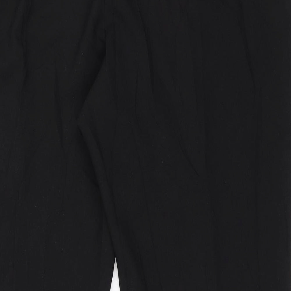 Preworn Womens Black   Dress Pants Trousers Size 18 L25 in