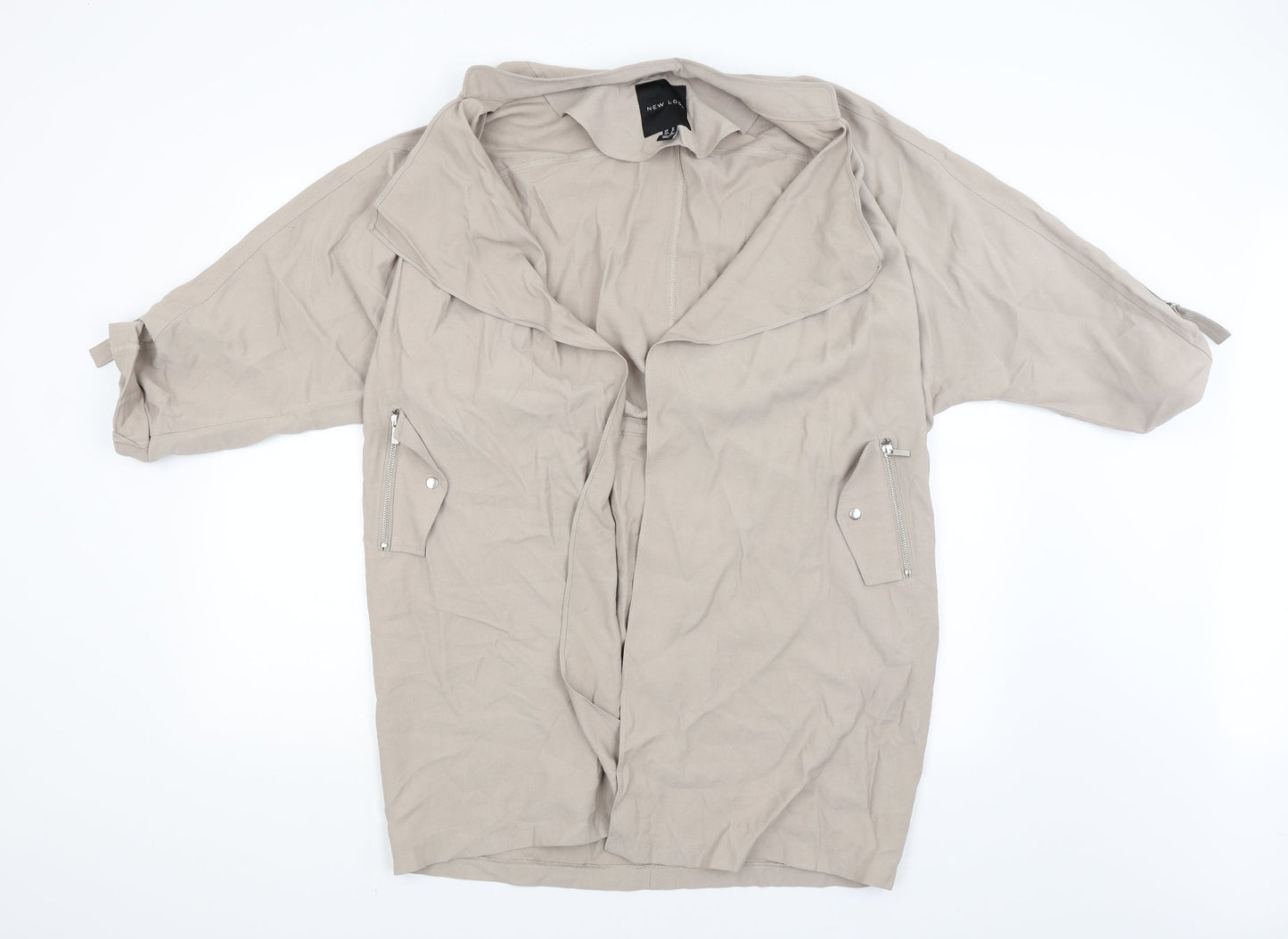 New Look Womens Grey   Jacket  Size 10