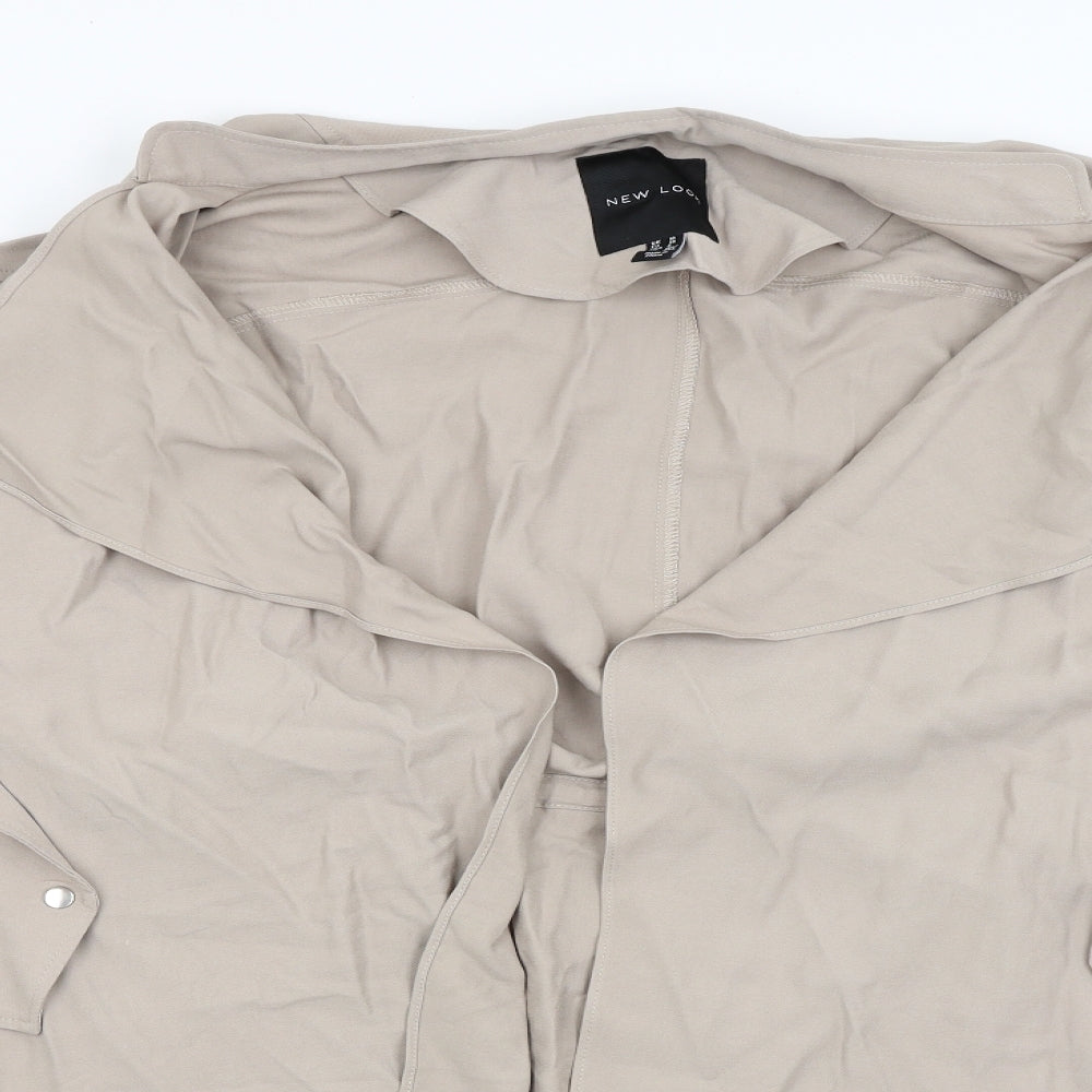 New Look Womens Grey   Jacket  Size 10