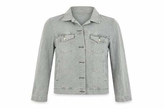 Boohoo Womens Grey   Biker Coat Size 8