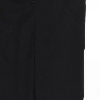 Next Womens Black   Trousers  Size 10 L27 in