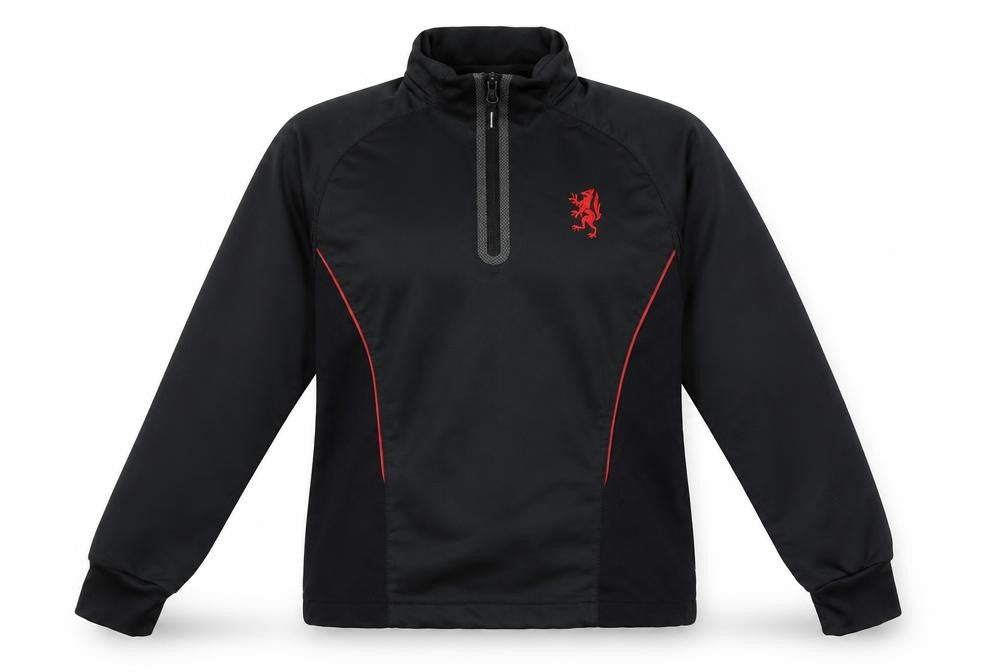 aptus Womens Black   Pullover Sweatshirt Size 2XS  - wales, welsh