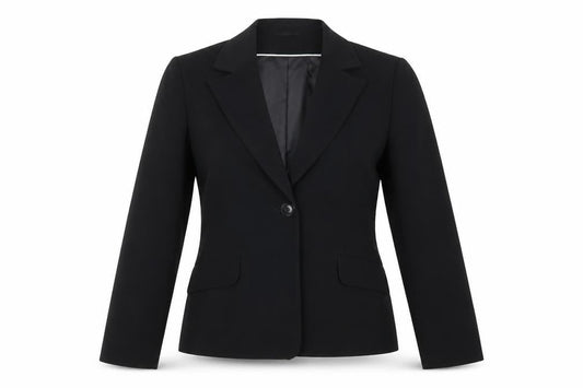 Klass Womens Black   Jacket Suit Jacket Size 10