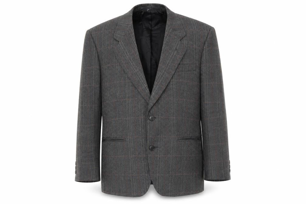 Racing Green Mens Grey   Jacket Suit Jacket Size 38