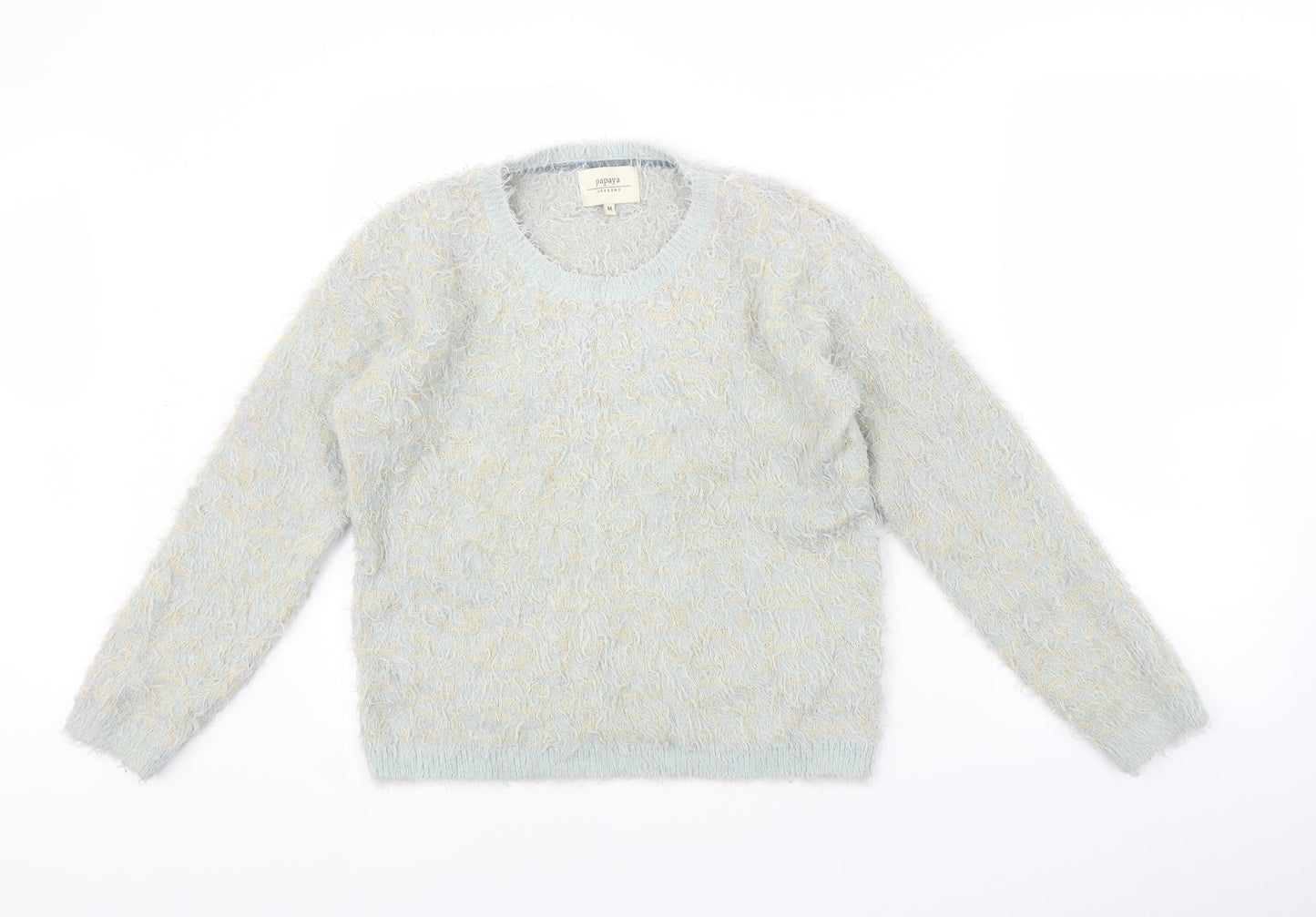 Papaya Womens Blue   Pullover Jumper Size M
