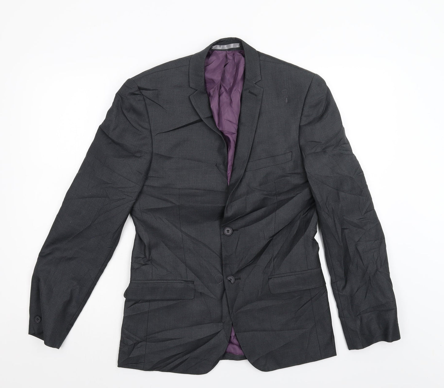Red Herring Mens Grey   Jacket Blazer Size 36