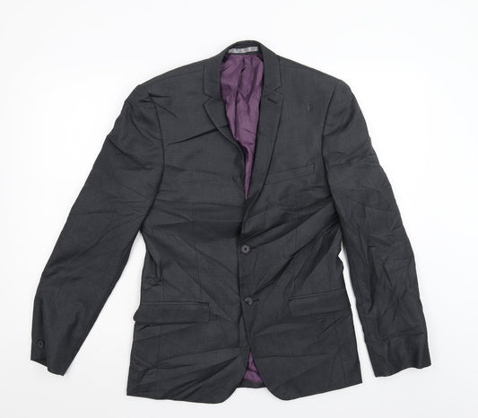 Red Herring Mens Grey   Jacket Blazer Size 36