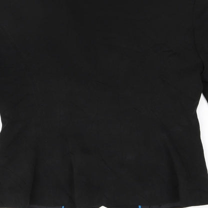 Primark Womens Black   Jacket Blazer Size 14