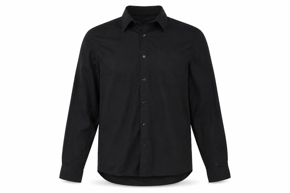 Cedarwood State Mens Black Button-Up Size L