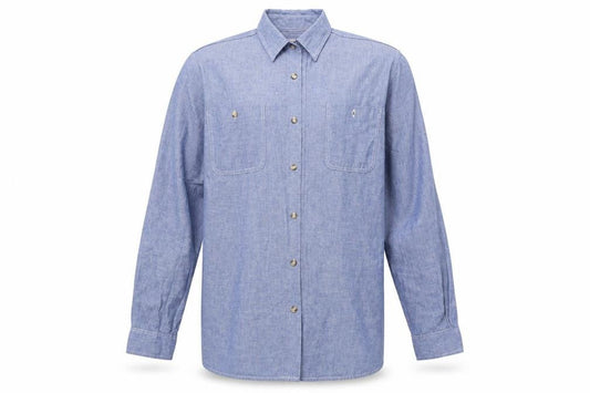 Argatta Mens Blue    Button-Up Size 42