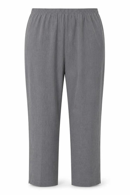 Preworn Womens Grey   Dress Pants Trousers Size 14 L27 in