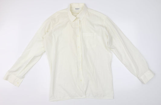 Harrow Mens Beige    Dress Shirt Size 43