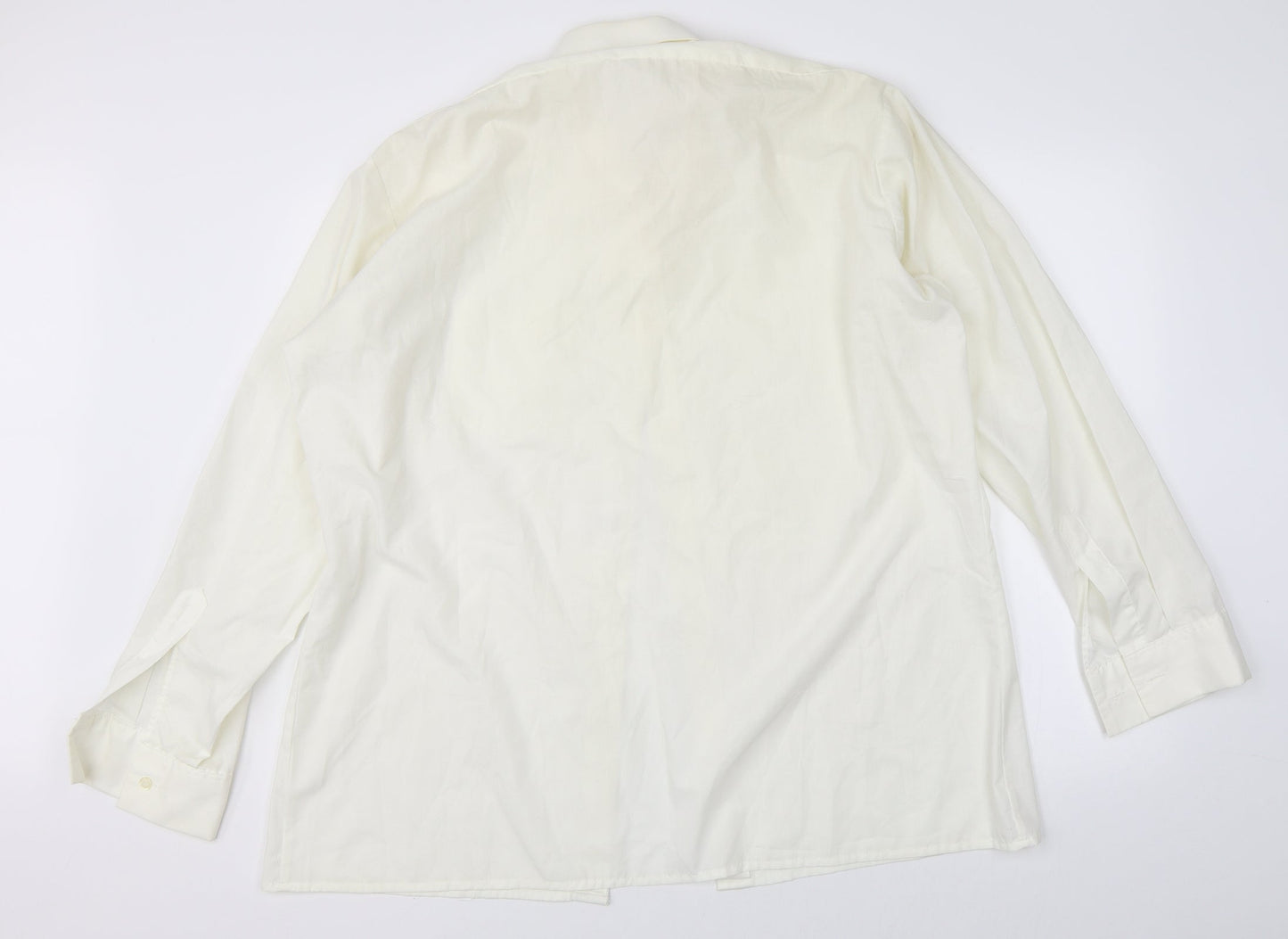 Harrow Mens Beige    Dress Shirt Size 43
