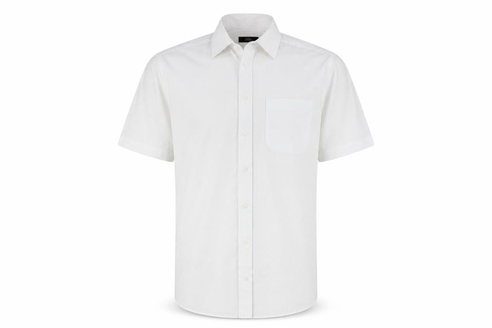 Marks & Spencer Mens White    Button-Up Size 40