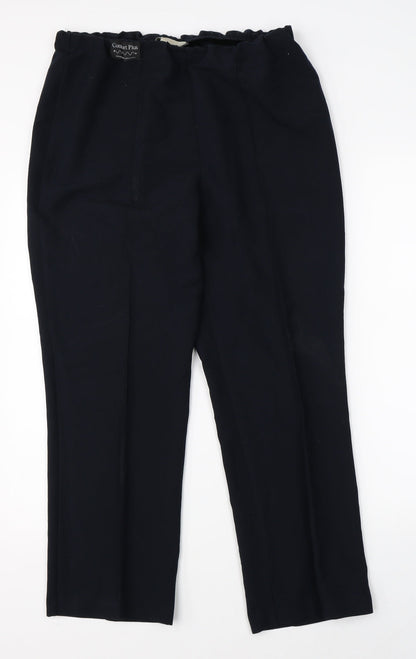 Vida Vi Vu Womens Blue   Trousers  Size 12 L26 in