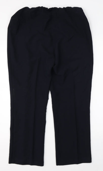 Vida Vi Vu Womens Blue   Trousers  Size 12 L26 in