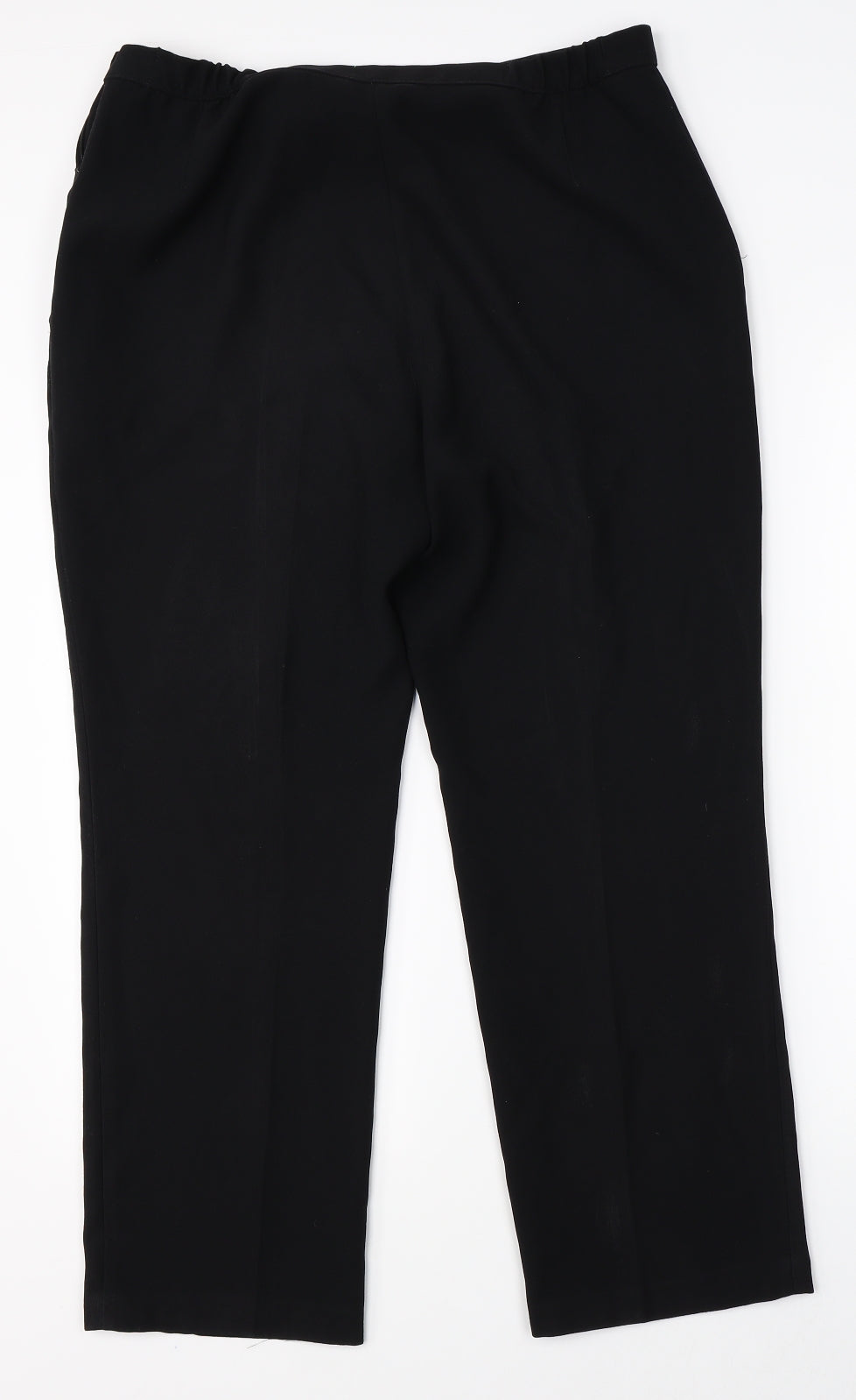 Marks & Spencer Womens Black   Dress Pants Trousers Size 14 L26 in