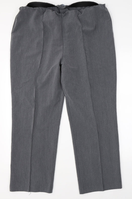BWM Womens Grey   Trousers  Size 20 L27 in