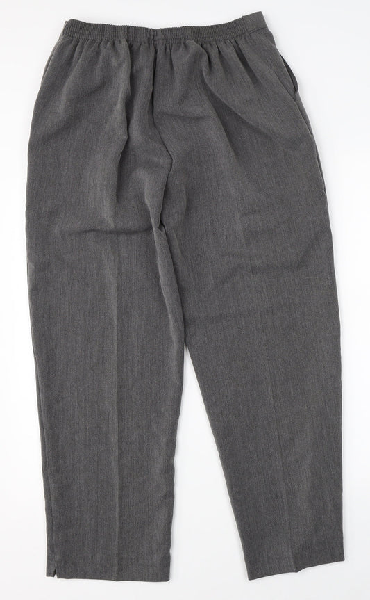 Emma Womens Grey   Trousers  Size 20 L25 in