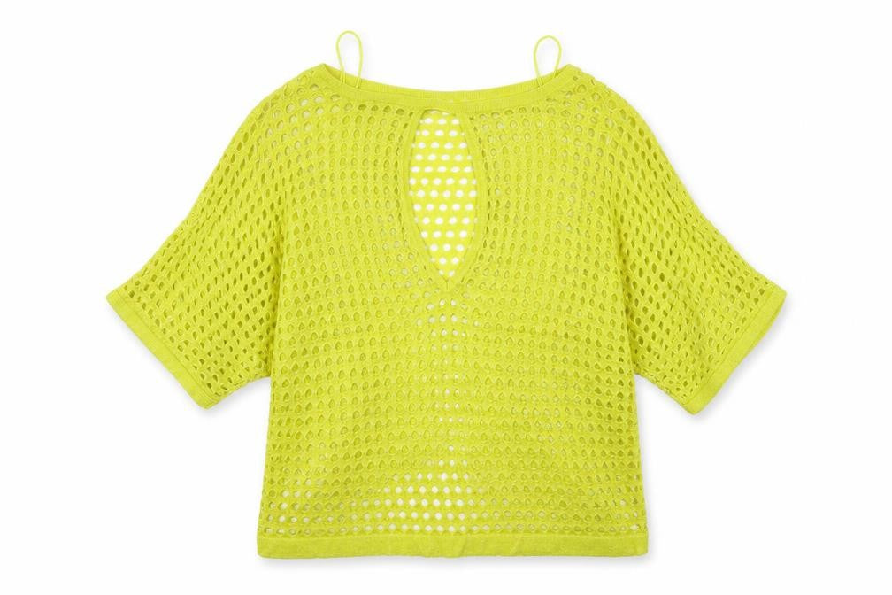 River Island Womens Yellow   Pullover Jumper Size M