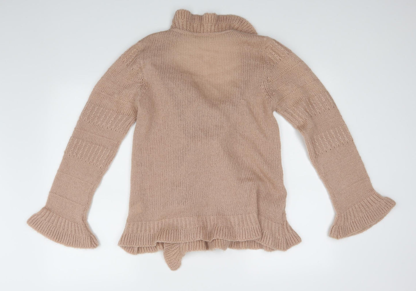 M&S Womens Pink   Wrap Jumper Size 14