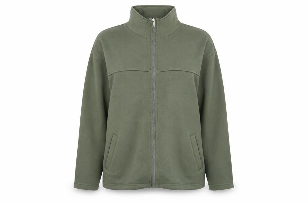 Donna Lewis Womens Green   Full Zip Jumper Size M