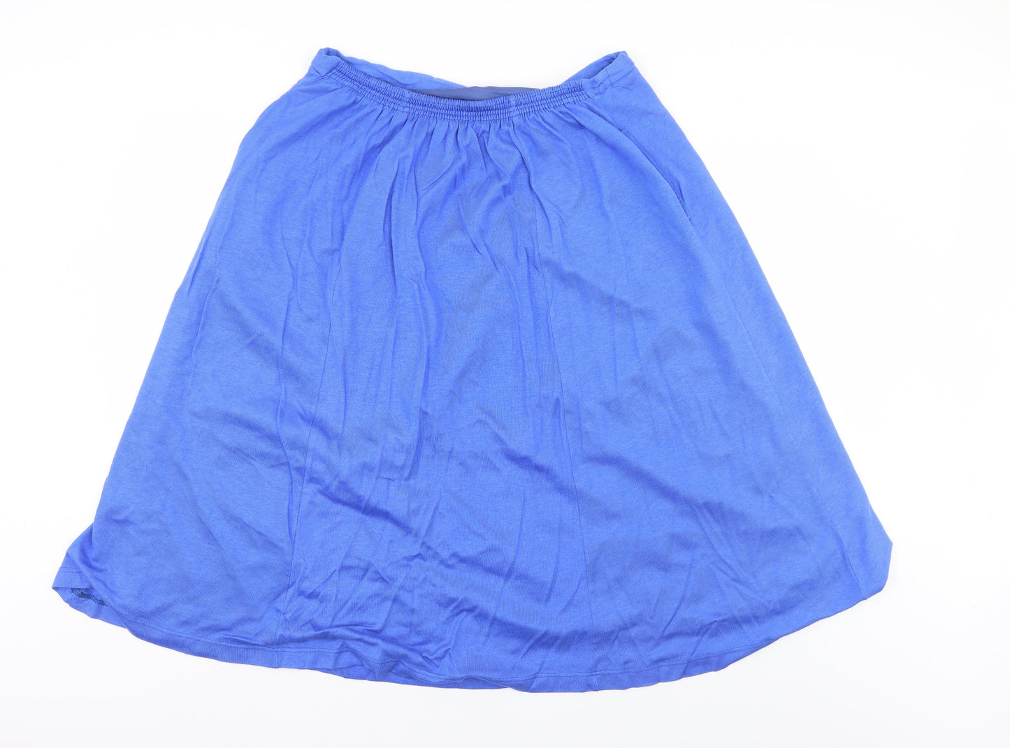 Country Collection Womens Blue   A-Line Skirt Size 34 in