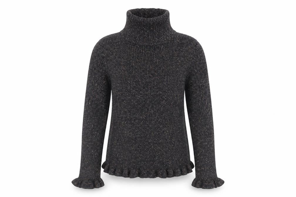 Marks & Spencer Girls Black   Pullover Jumper Size 9-10 Years