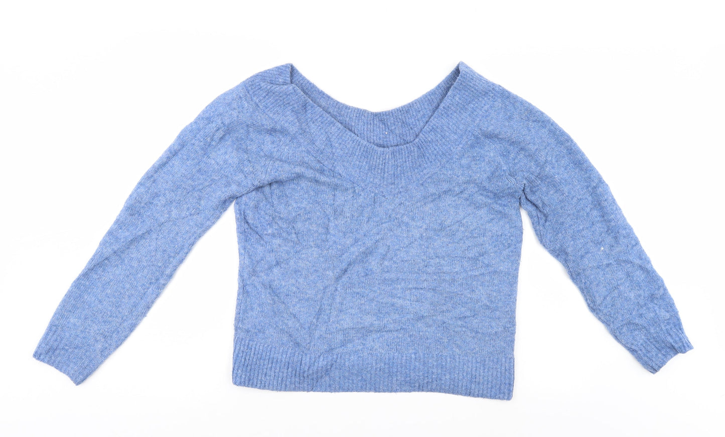 H&M Womens Blue   Pullover Jumper Size S