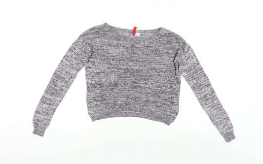 Divided Womens Multicoloured   Pullover Jumper Size 6